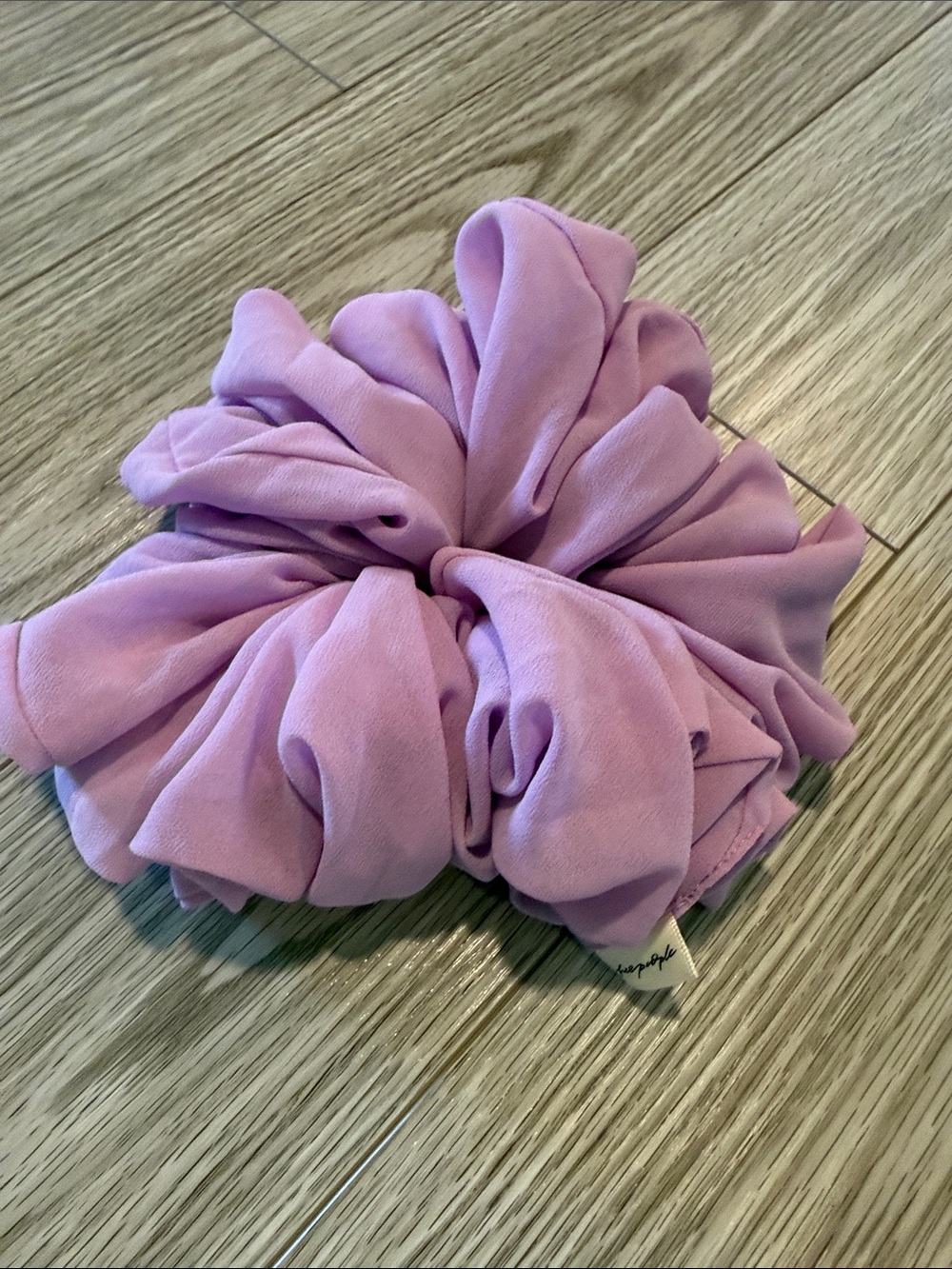 Free People Lavender Oversized Scrunchie
